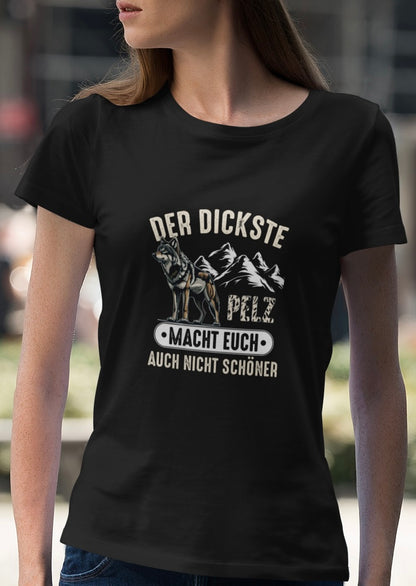 Pelz macht euch nicht schöner - Frauen Premium Shirt