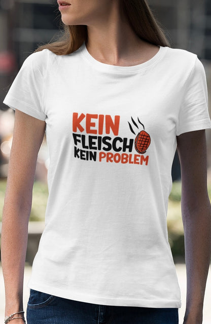 Kein Fleisch, Kein Problem - Frauen Premium Shirt