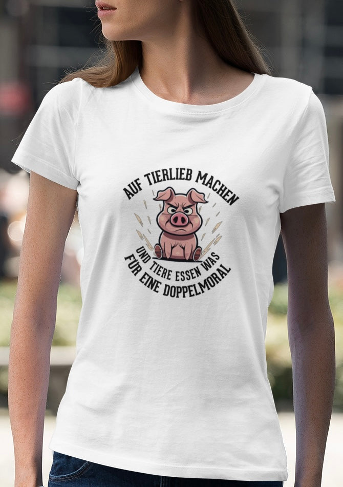 Auf Tierlieb machen - Frauen Premium Shirt