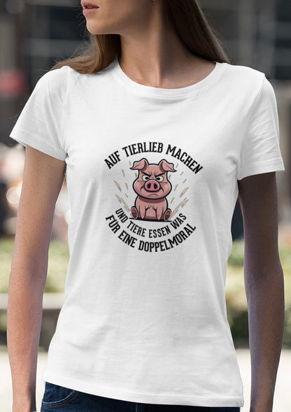 Auf Tierlieb machen - Frauen Premium Shirt