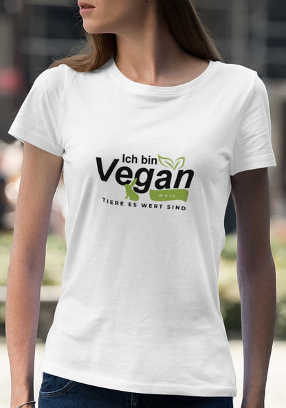 Ich bin Vegan - Frauen Premium Shirt