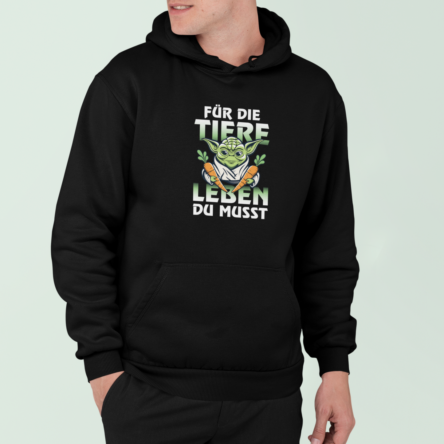 Für die Tiere leben du Musst - Premium Hoodie