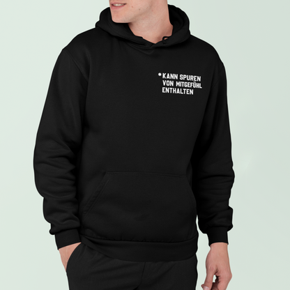 Kann Spuren von Mitgefühl enthalten - Premium Hoodie