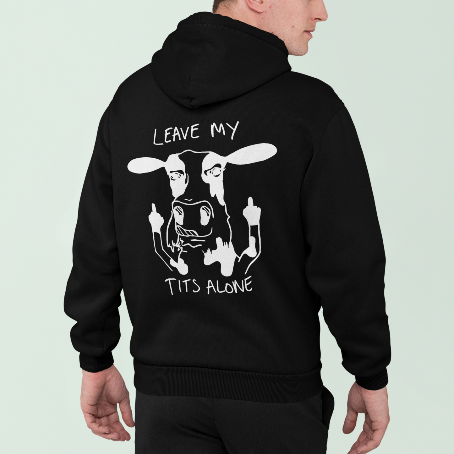 Leave my tits alone - Premium Hoodie