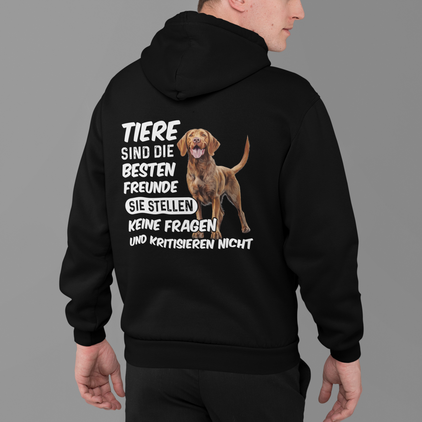 Tiere sind die besten Freunde - Premium Hoodie