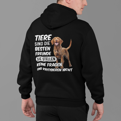 Tiere sind die besten Freunde - Premium Hoodie