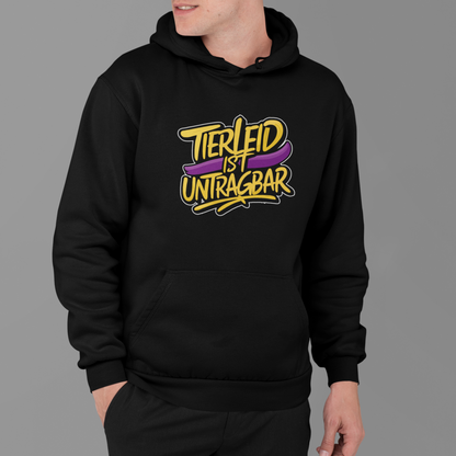 Tierleid ist untragbar - Premium Hoodie