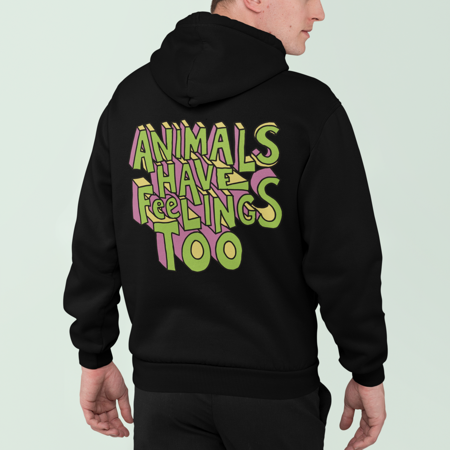 Animals have feelings too - Premium Hoodie