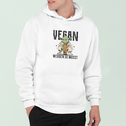 Vegan werden Du musst - Premium Hoodie