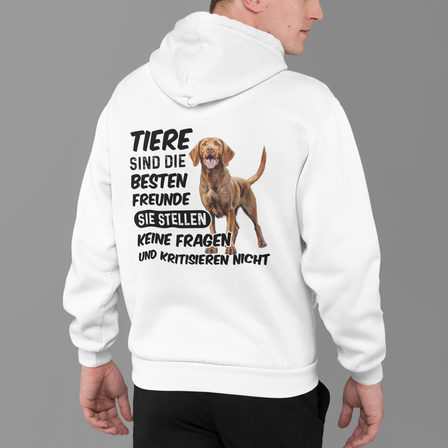 Tiere sind die besten Freunde - Premium Hoodie