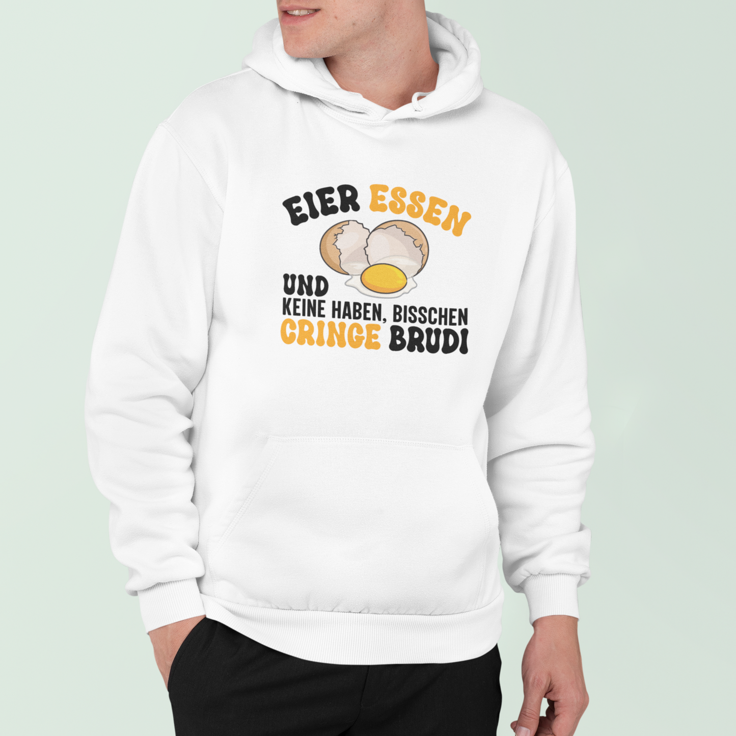 Eier essen und keine haben - Premium Hoodie