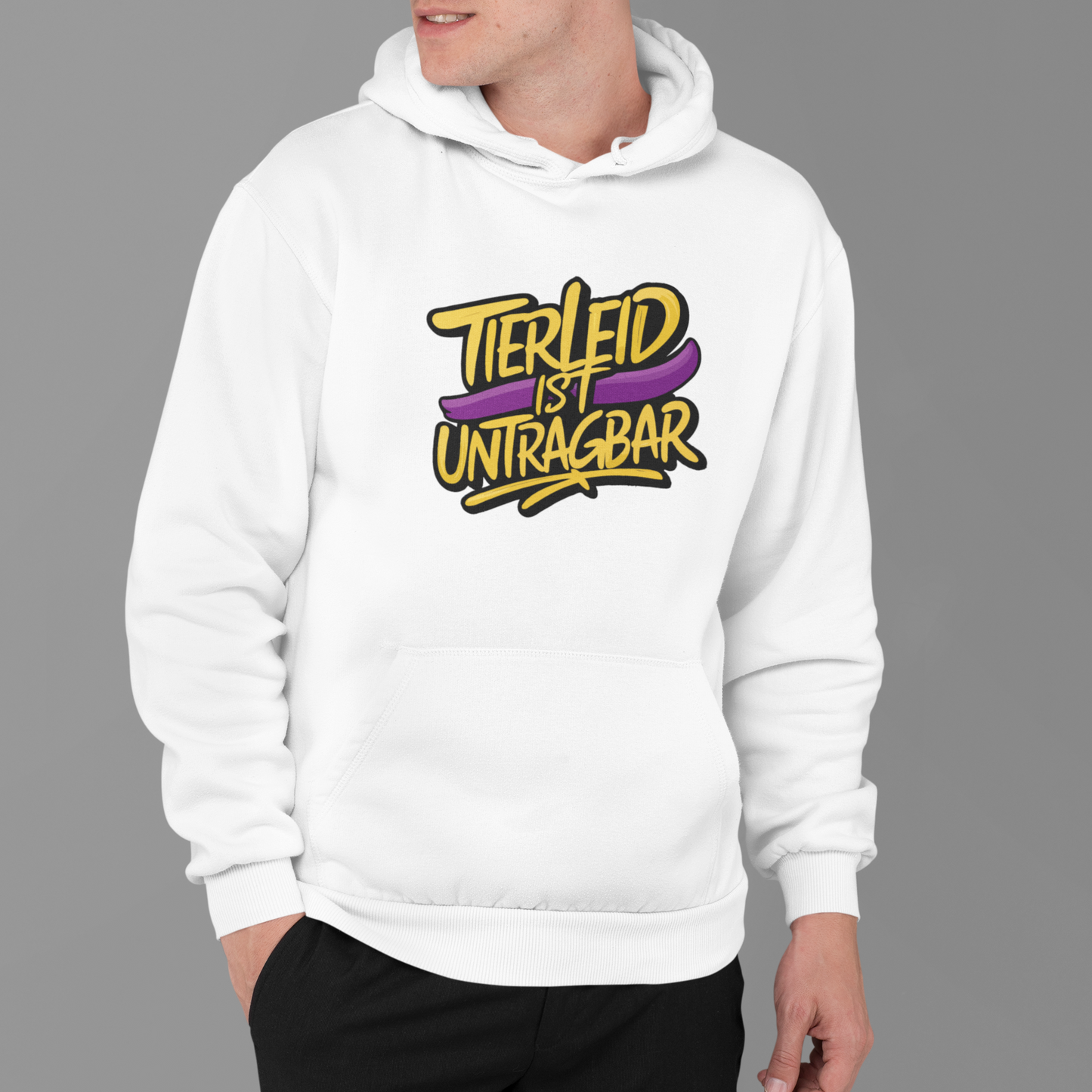 Tierleid ist untragbar - Premium Hoodie