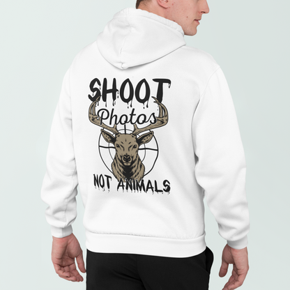 Shoot photos not animals - Premium Hoodie