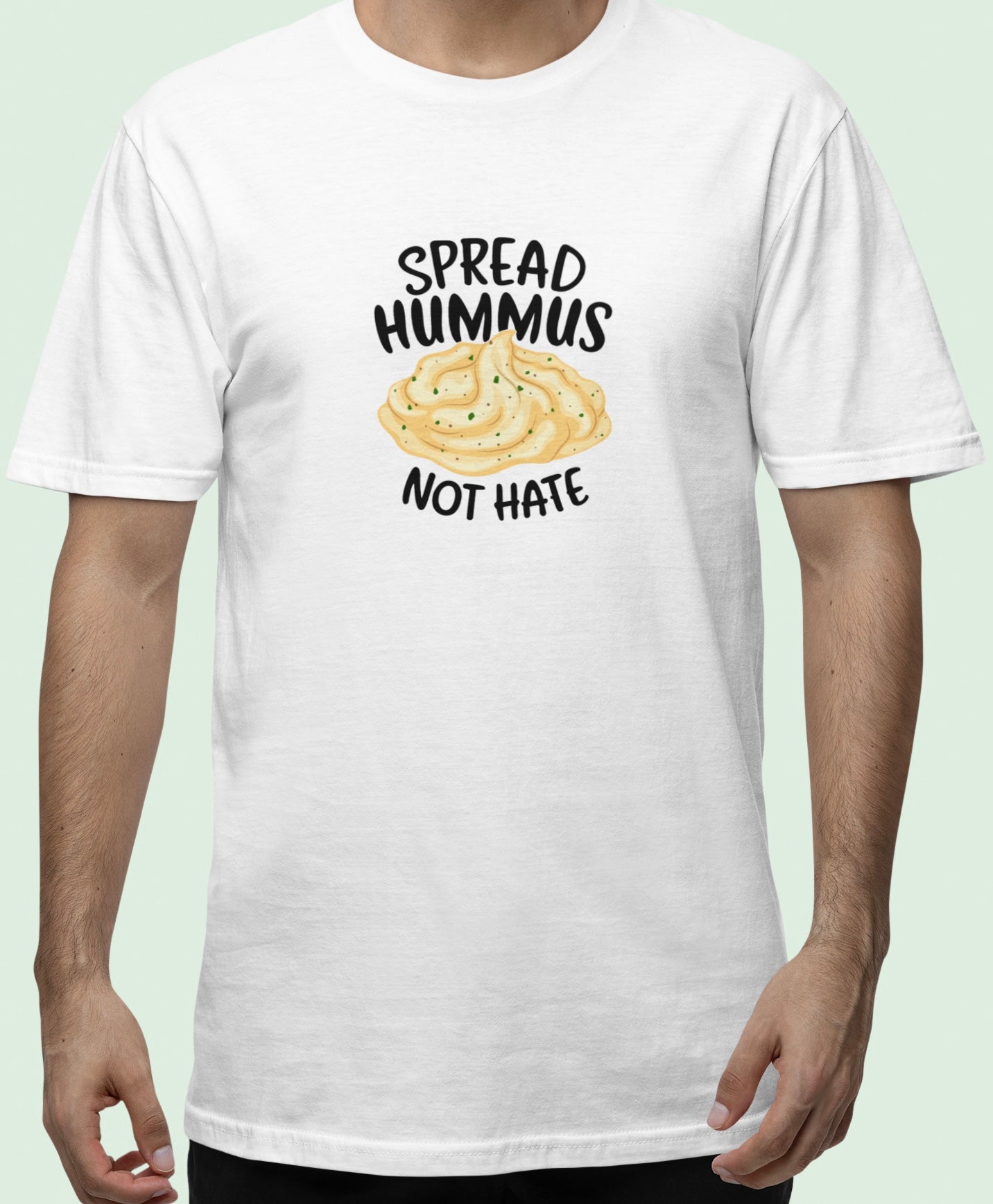 Spread Hummus not hate - Oversize Shirt