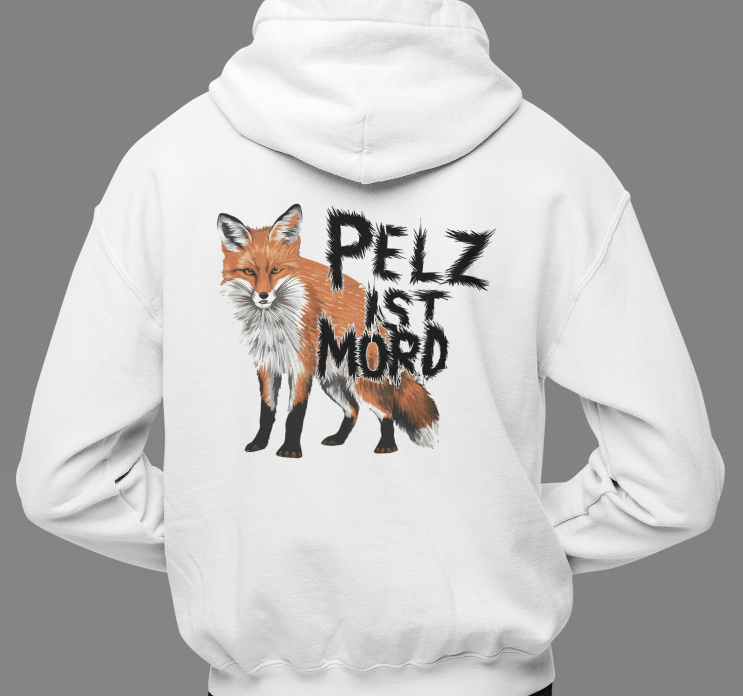 Pelz ist Mord - Oversized Hoodie