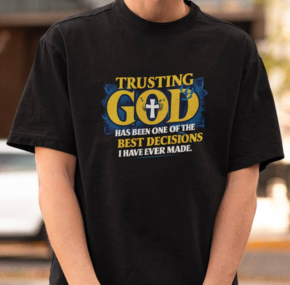 Trusting god - Oversize Shirt