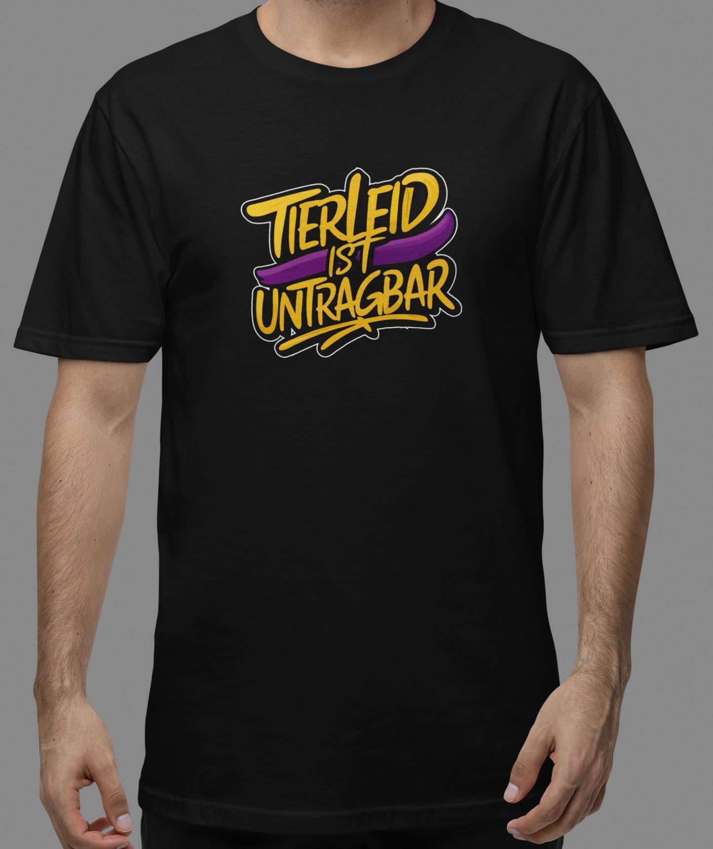 Tierleid ist untragbar - Oversize Shirt