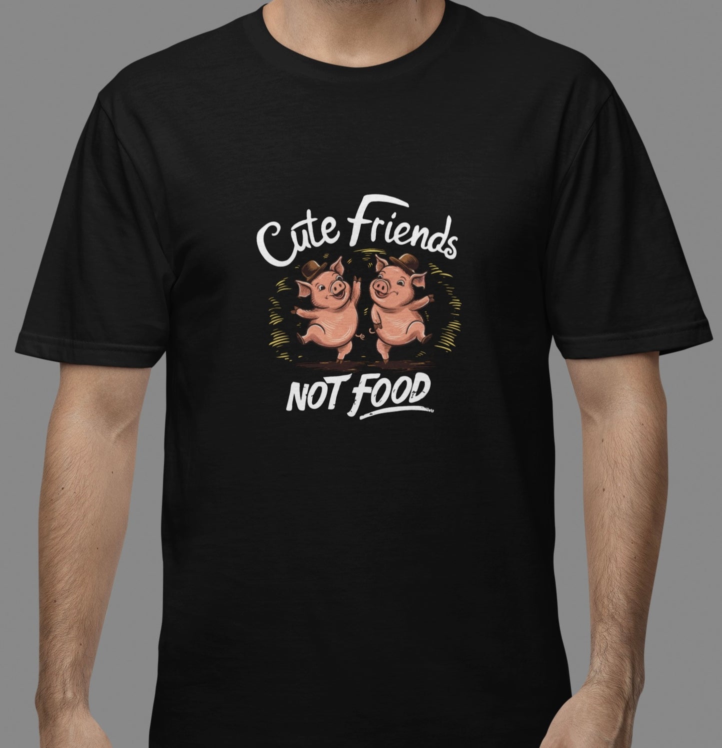 Cute friends not food - Oversize Shirt