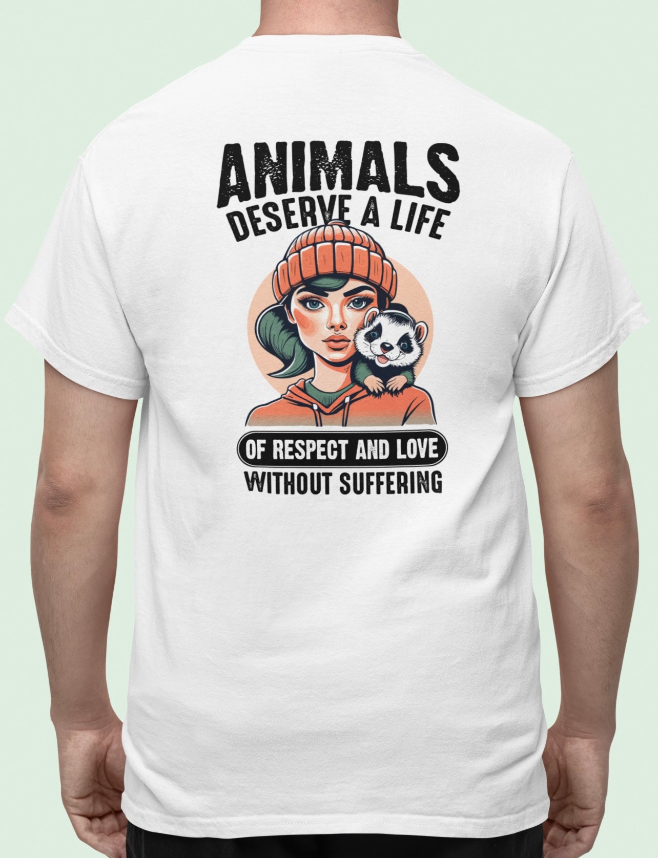 Animals deserve respect - Oversize Shirt