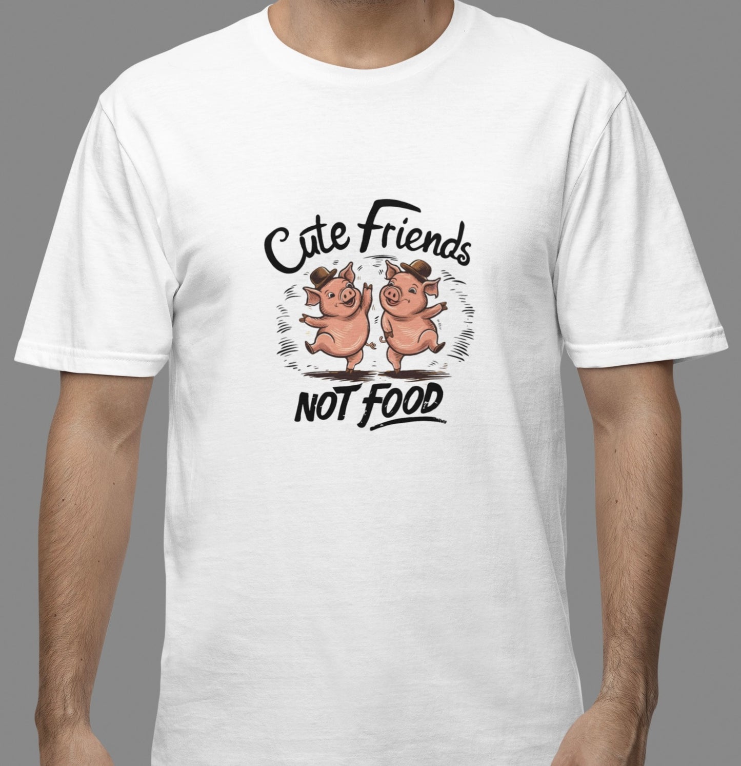 Cute friends not food - Oversize Shirt