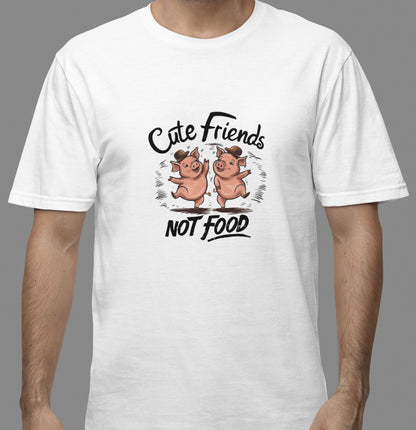 Cute friends not food - Oversize Shirt