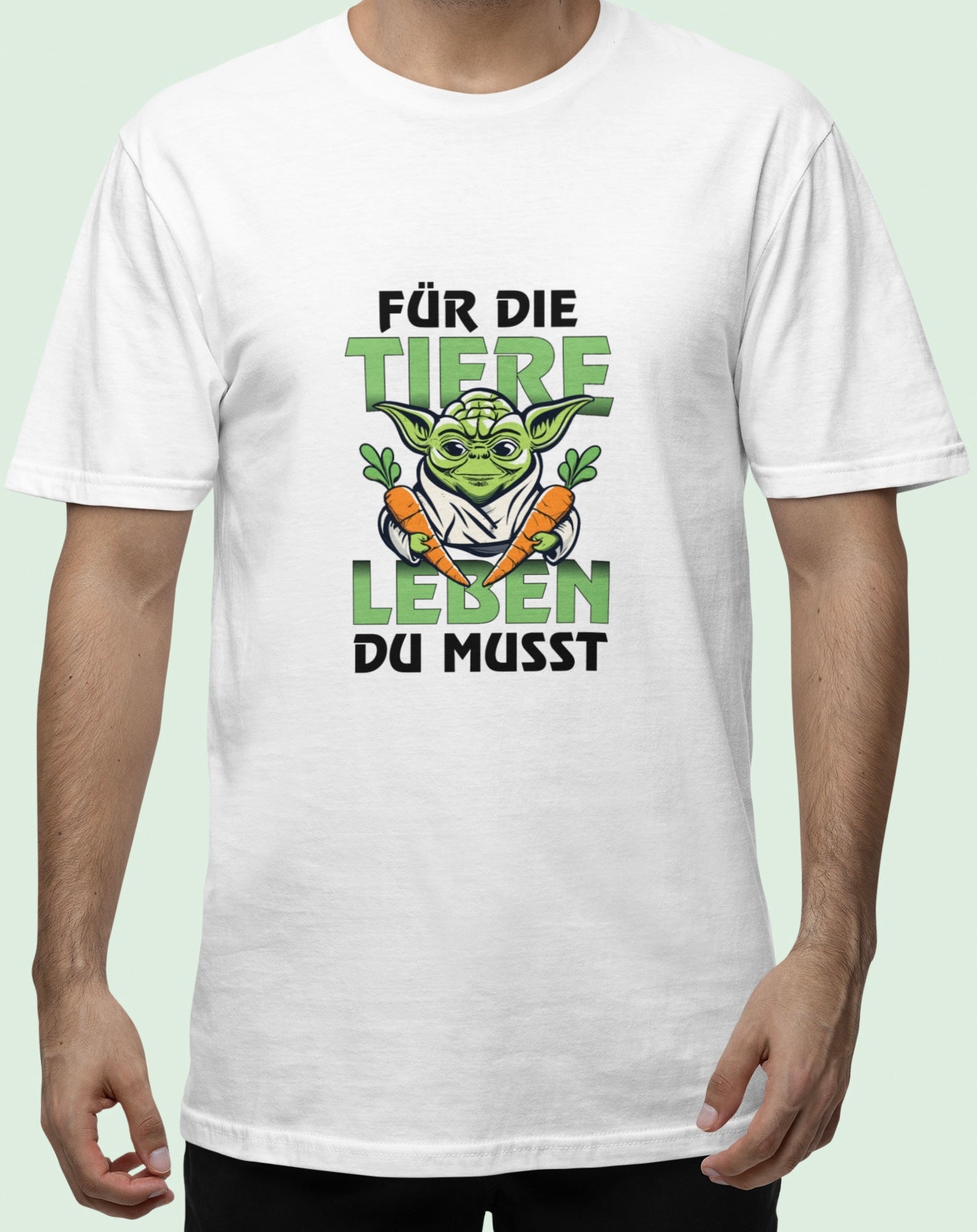 Für die Tiere leben du Musst - Oversize Shirt