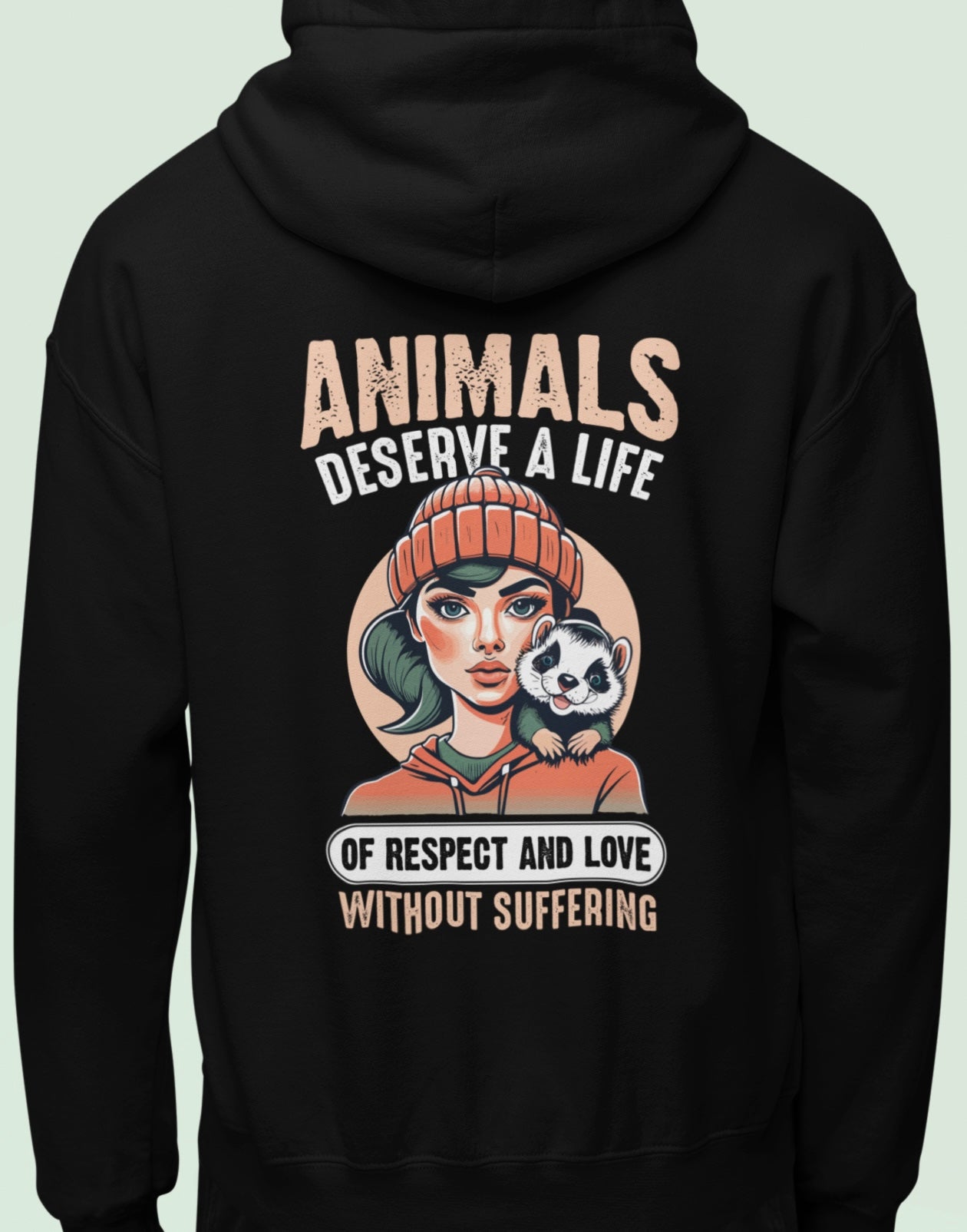 Animals deserve respect - Oversized Hoodie