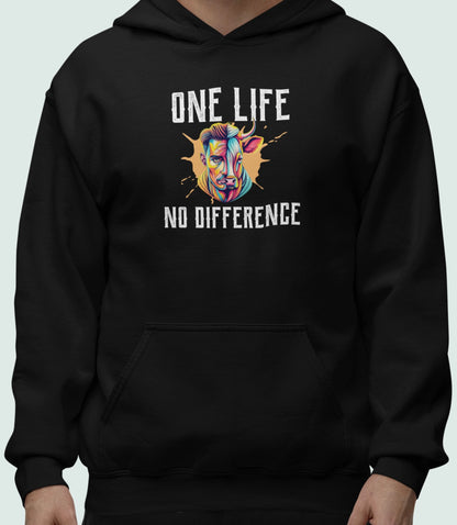 One Life no Difference - Oversized Hoodie