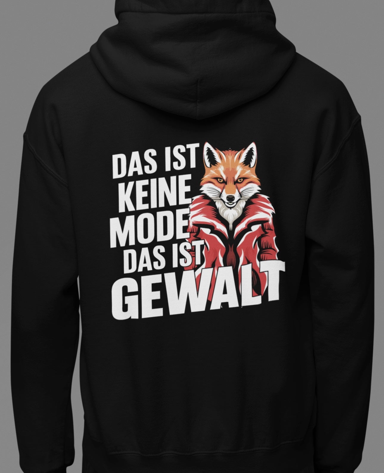 Das ist keine Mode, das ist Gewalt - Oversized Hoodie