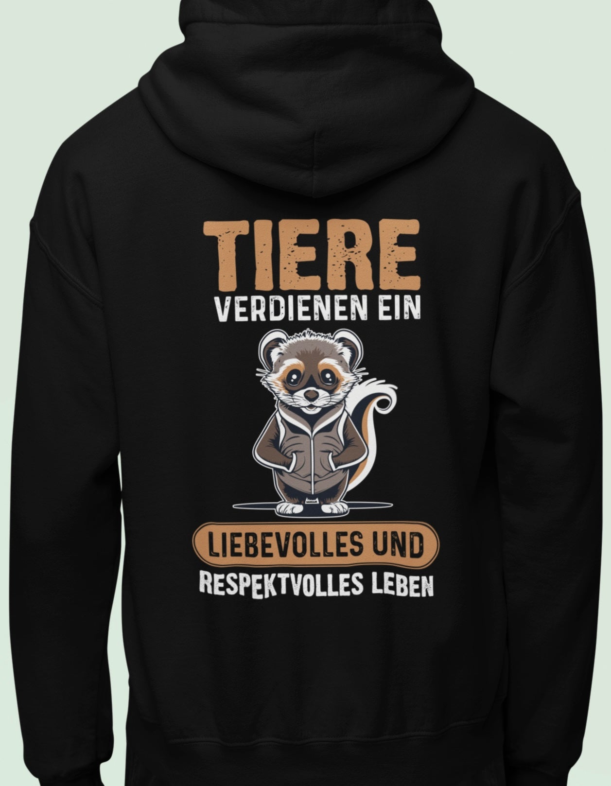 Tiere verdienen Respekt - Oversized Hoodie