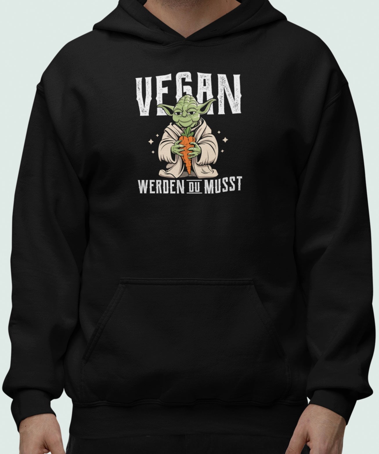 Vegan werden Du musst - Oversized Hoodie