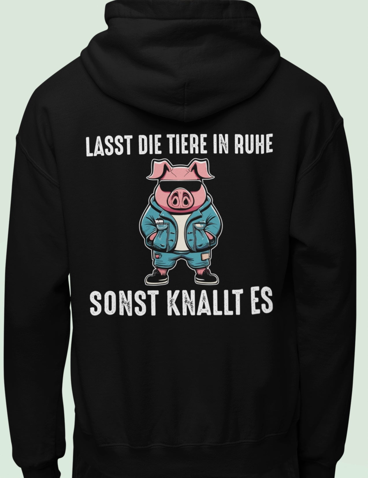 Lasst die Tiere in Ruhe - Oversized Hoodie