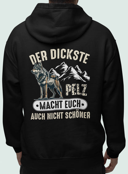 Pelz macht euch nicht schöner - Oversized Hoodie