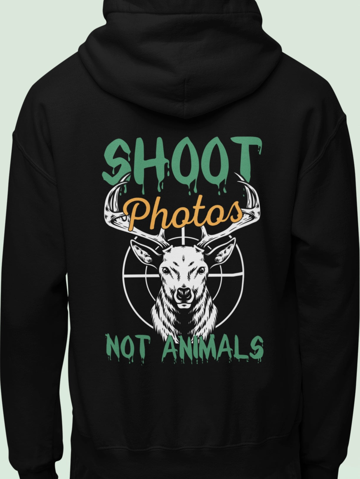 Shoot photos not animals - Oversized Hoodie