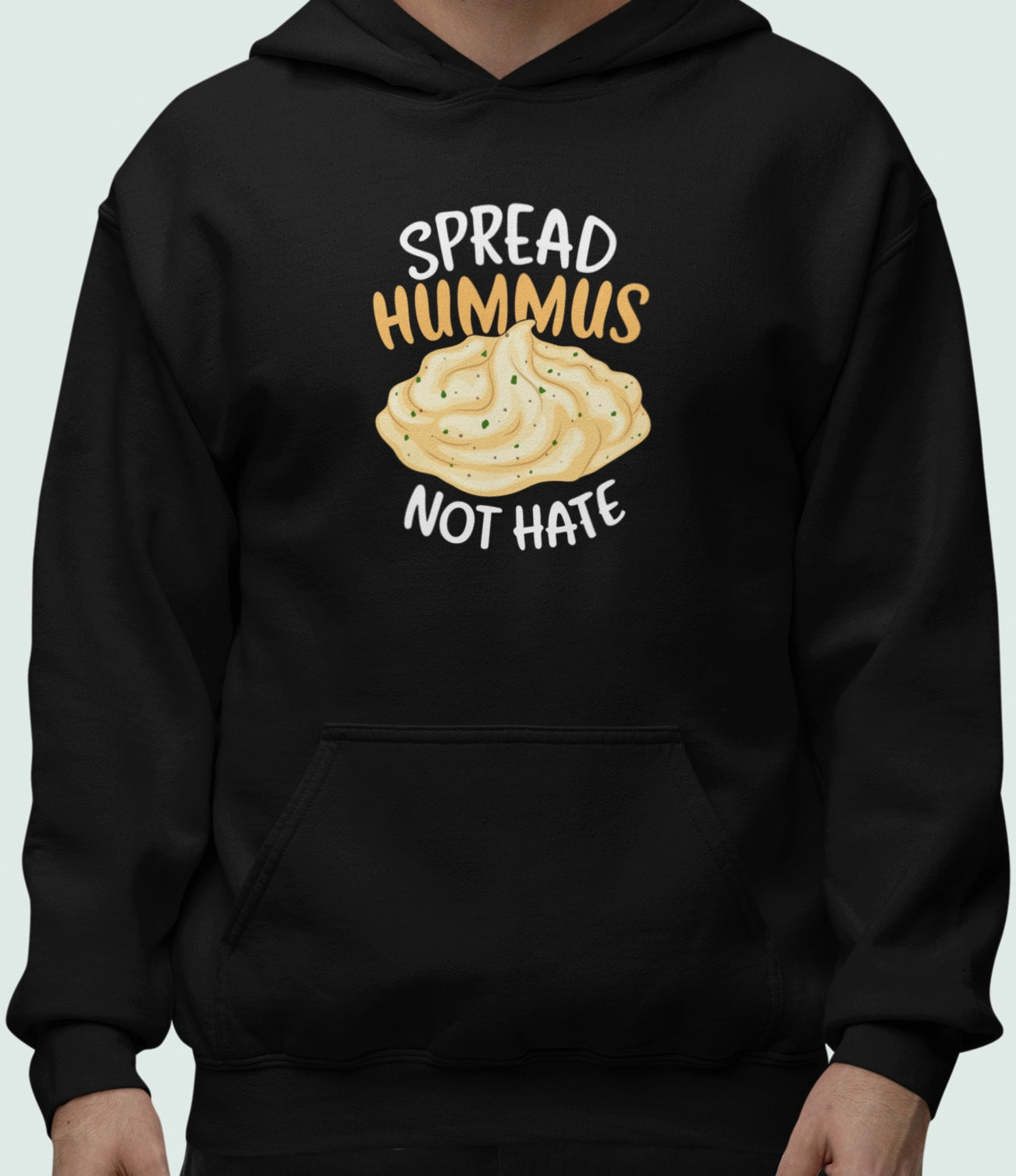 Spread Hummus not hate - Oversized Hoodie