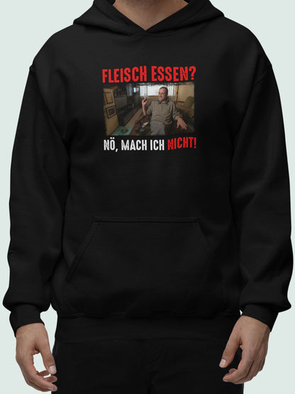 Fleisch essen? Nö mach ich nicht - Oversized Hoodie