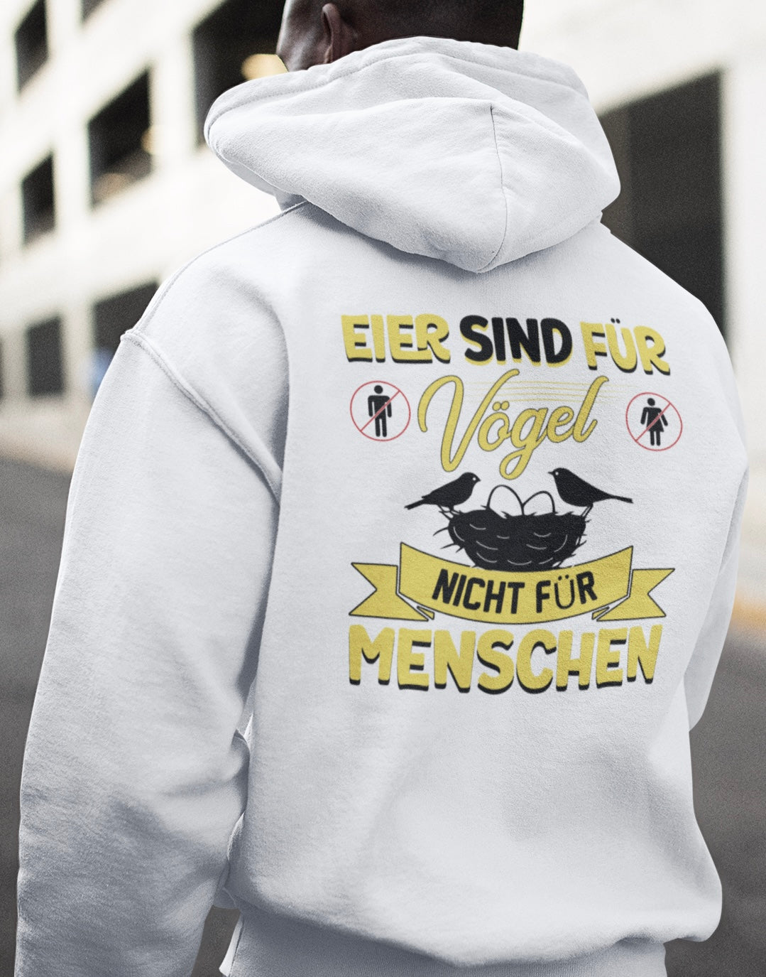 Eier sind für Vögel - Oversized Hoodie