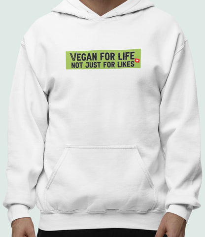 Vegan for life - Oversized Hoodie