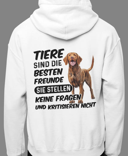 Tiere sind die besten Freunde - Oversized Hoodie