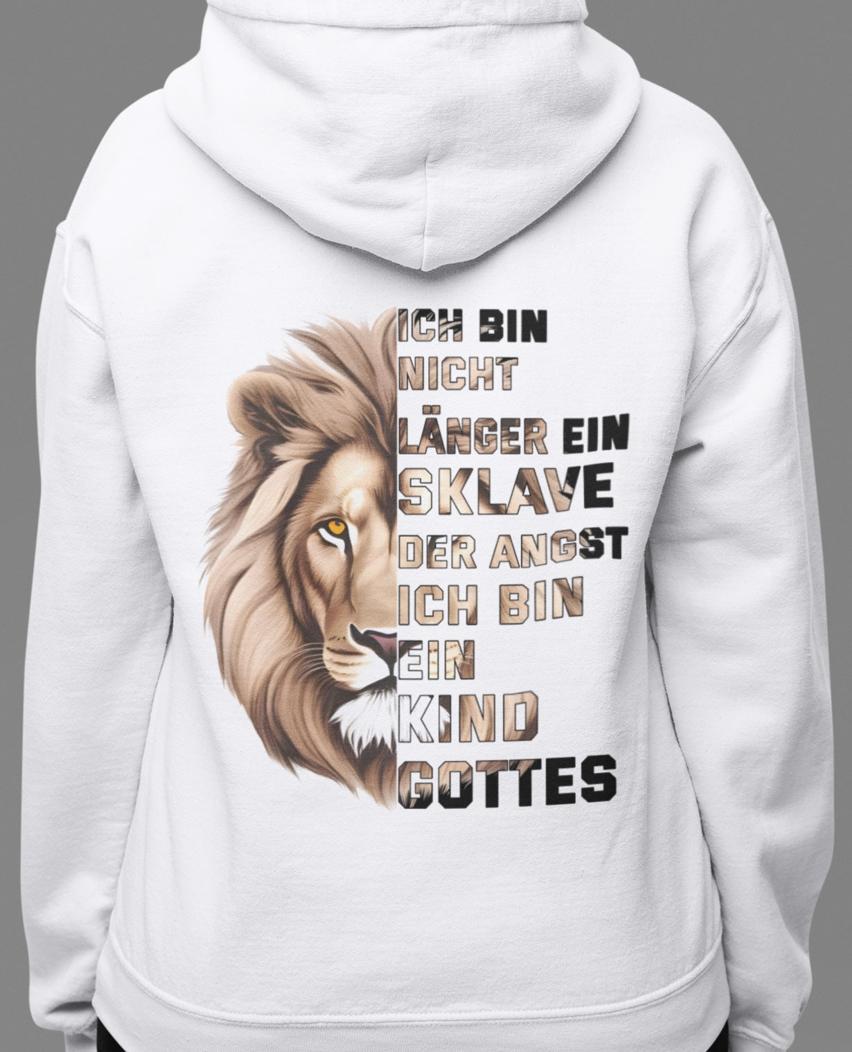 Kein Sklave der Angst - Oversized Hoodie