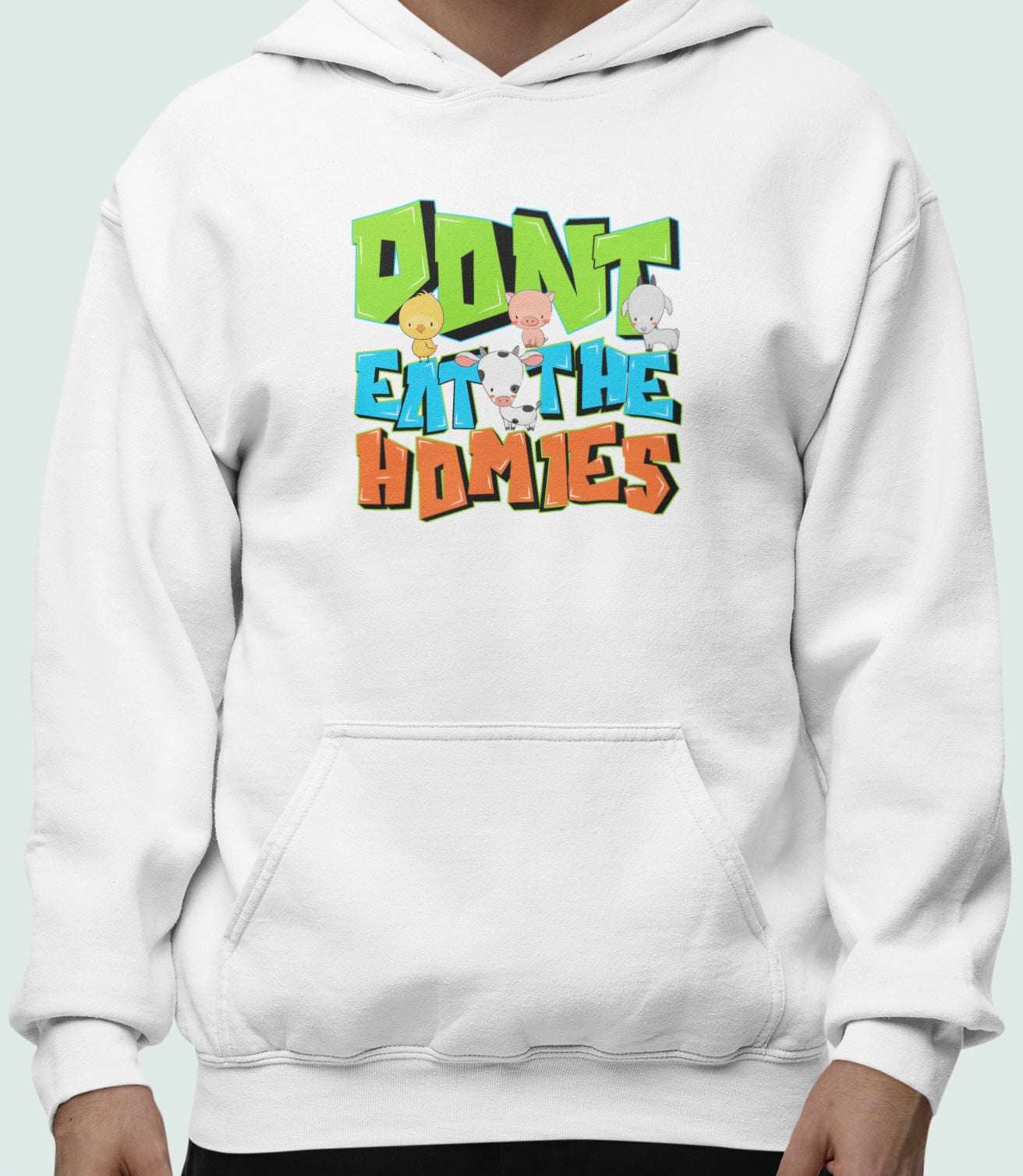 Don't eat the homies - Oversized Hoodie