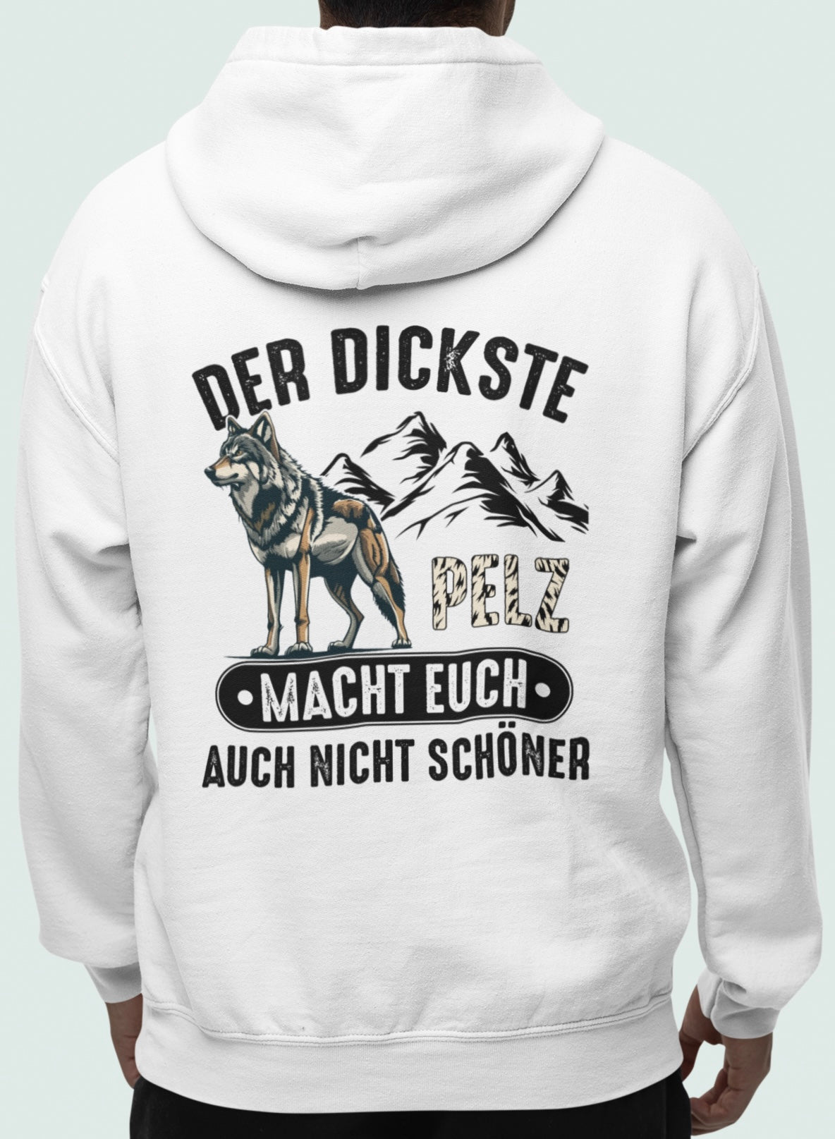 Pelz macht euch nicht schöner - Oversized Hoodie