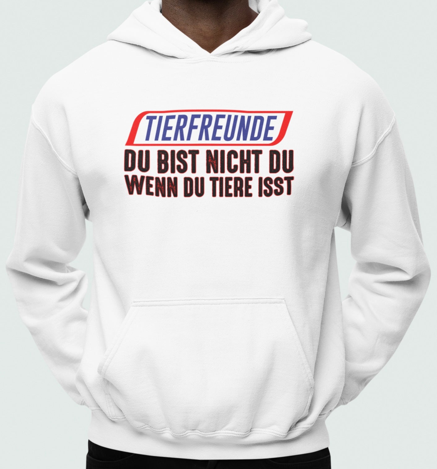 Du bist nicht Du wenn du Tiere ISST - Oversized Hoodie