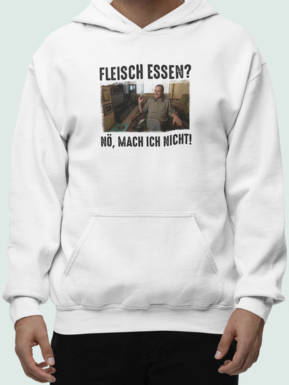 Fleisch essen? Nö mach ich nicht - Oversized Hoodie