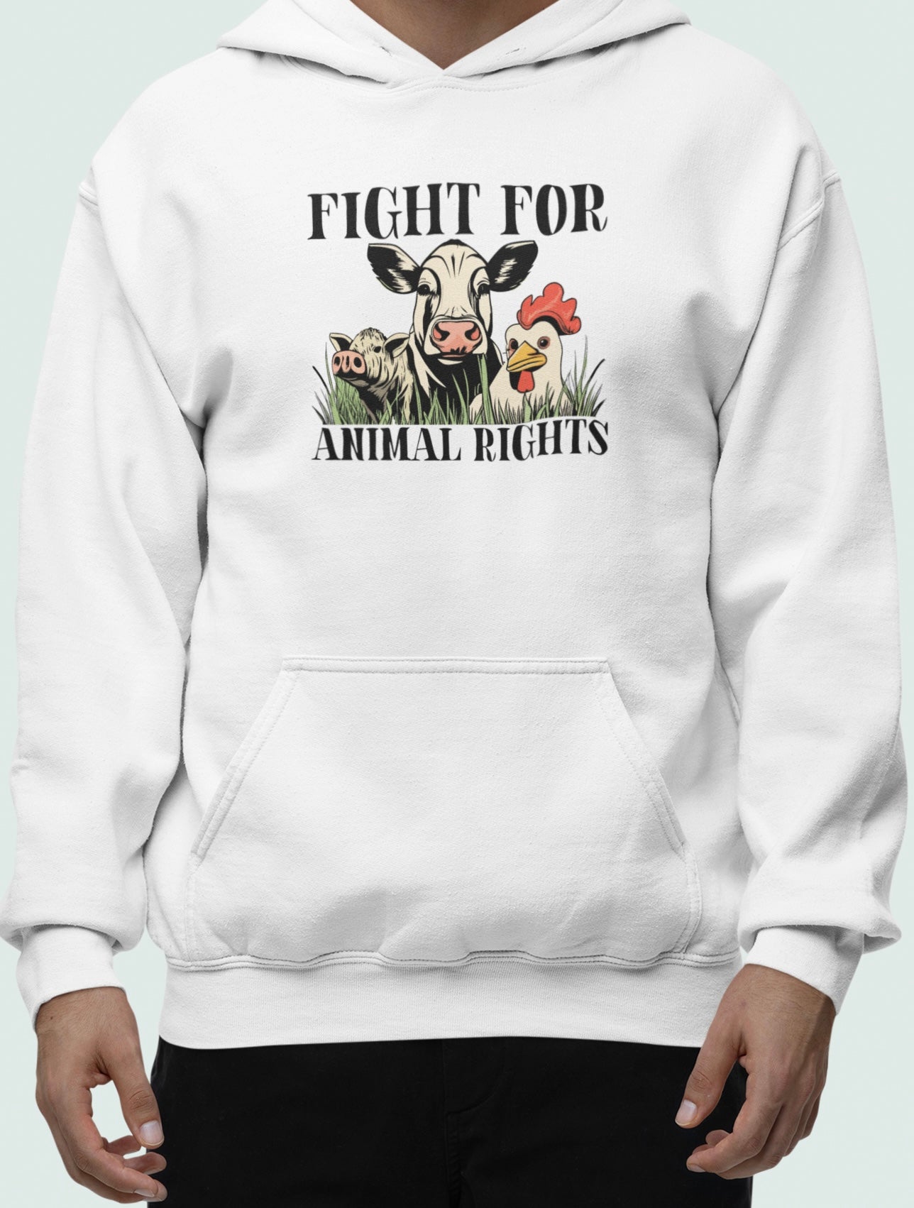 Fight for Animals - Oversized Hoodie