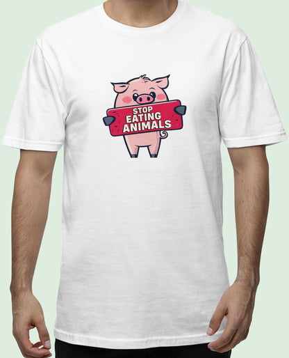 Stop eating animals - Oversize Shirt