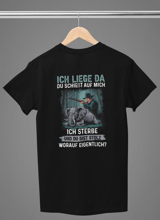 Ich liege da - Premium Shirt