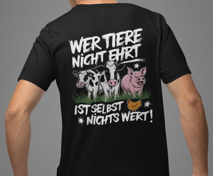 Wer Tiere nicht ehrt - Premium Shirt