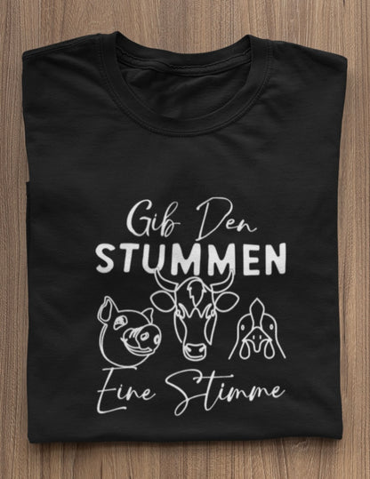 Gib den Stummen eine Stimme - Premium Shirt