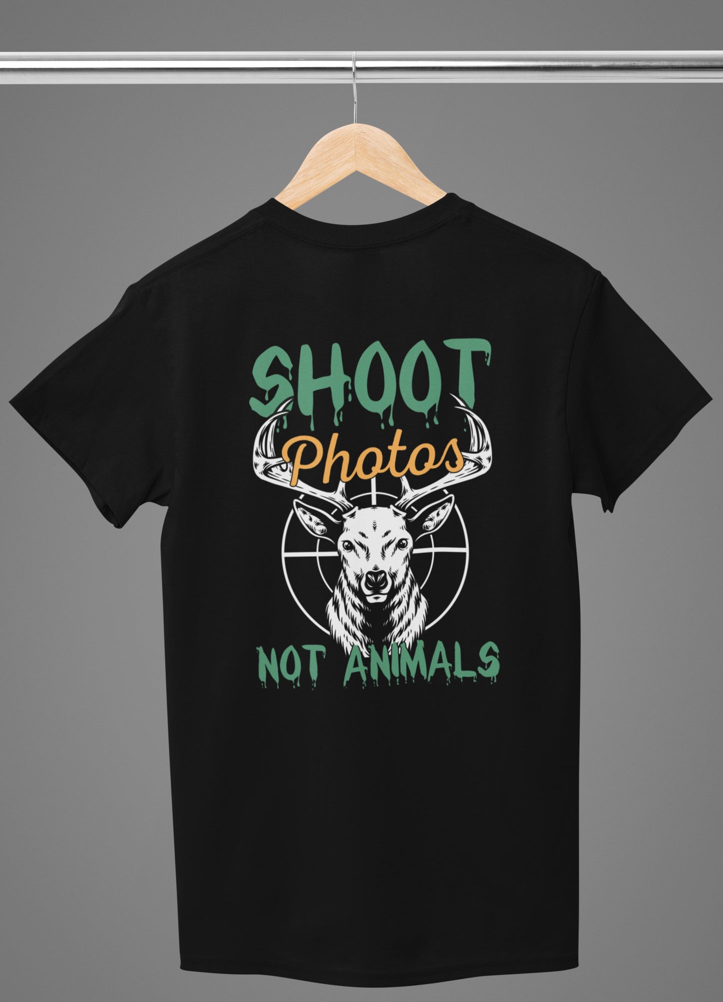 Shoot photos not animals - Premium Shirt